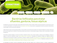Tablet Screenshot of ecobacterias.com